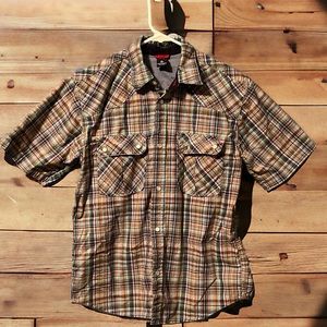 Vintage Gap Kids plaid button up
